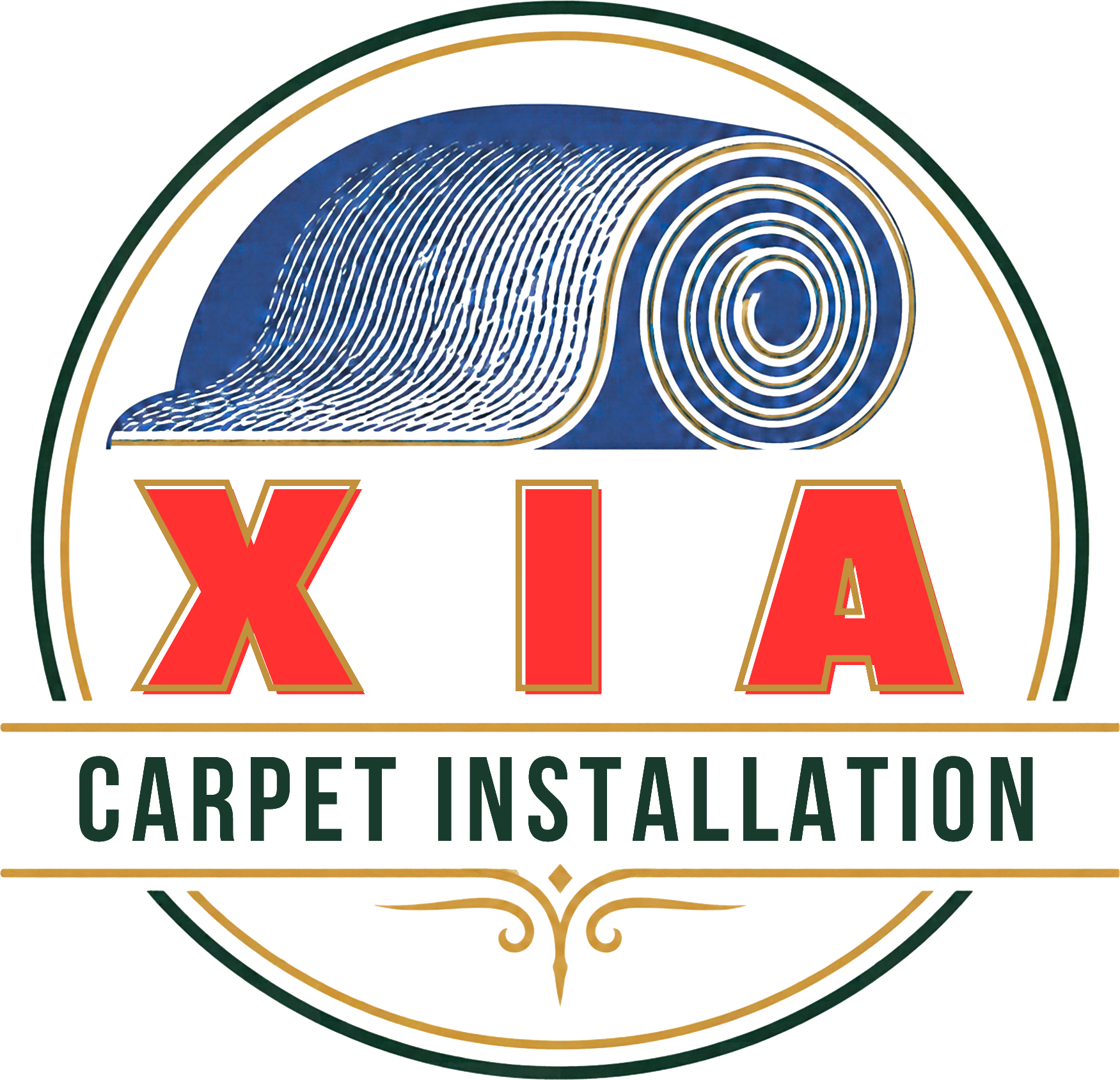 X.I.A Carpet Installation logo